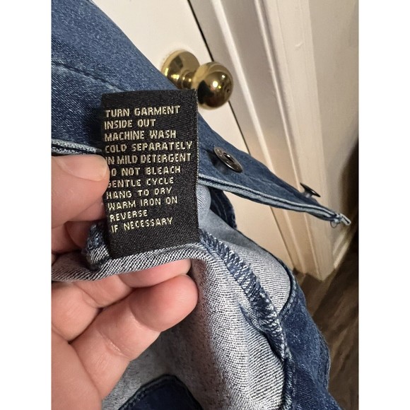 Diane Gilman Blue Jean Jacket - Picture 13 of 13